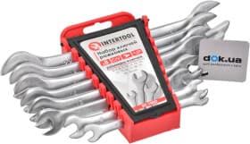 Набор ключей рожковых Intertool HT1002 6x7-20x22 мм 8 шт