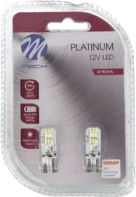 Автолампа M-TECH Platinum W5W W2,1x9,5d 2,1 W TULB801W Автолампа M-TECH Platinum W5W W2,1x9,5d 2,1 W TULB801W