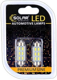 Автолампа Solar T11x41 SV8,5 sl1361
