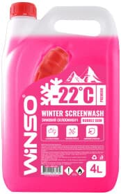 Омыватель стекла Winso Winter Screenwash зимний -22 °С bubble gum