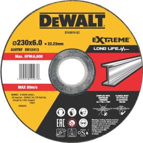 Круг зачистной DeWALT Extreme DT43919 230 мм