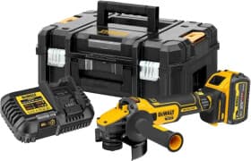 Болгарка аккумуляторная DeWALT DCG409VST1 (1 аккумулятор + ЗУ + чехол) 125 мм