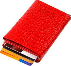 Картхолдер Canpellini 21929 без логотипа авто колір червоний