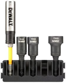 Набор торцевых головок и комплектующих DeWALT Extreme Impact DT70827 1/4" (4 пр.)