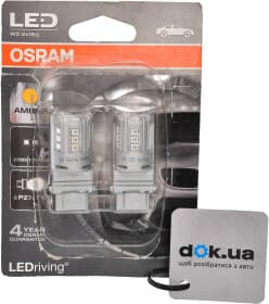 Автолампа Osram LEDriving Standard P27/7W W2,5x16q 1 W 3547YE-02B