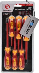 Набор отверток диэлектрических Intertool VT-3606 6 шт.