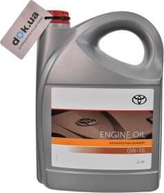 Моторное масло Toyota Advanced Fuel Economy Select 0W-16 синтетическое