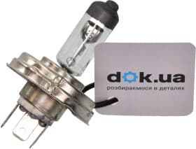 Автолампа Дорожная Карта H4 P45t 55 W 60 W прозора DKH412V6055WP45T