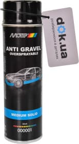 Антигравий Motip Stone Chip Spray битумный черный