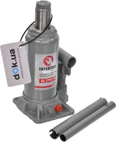 Домкрат Intertool бутылочный гидравлический 5 т GT0053