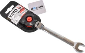 Ключ комбинированный трещоточный Yato YT1679 I-образный 13 мм с шарниром