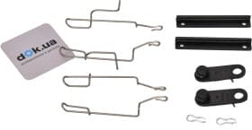 Комплектующие дисковых тормозных колодок Комплектующие дисковых тормозных колодок