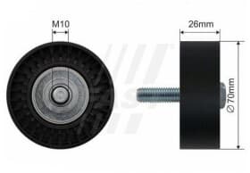 Обводной ролик поликлинового ремня Обводной ролик поликлинового ремня