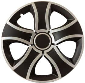 Комплект колпаков на колеса JESTIC Bis Ring Mix черный + серебристый