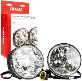 Комплект додаткових LED фар Amio DRL-510HP 01524 протитуманна 11 W 2 шт.