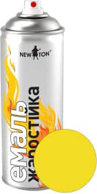 Аэрозольная краска New Ton золотая матовая термостойкая 400 мл