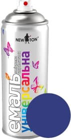 Аэрозольная краска New Ton Универсальная ультрамариново-синяя RAL 5002 400 мл