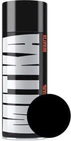 Аэрозольная краска Mitka Regatta черная RAL 9005 матовая 150 мл