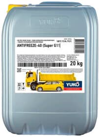 Готовый антифриз Yuko Super G11 зеленый -40 °C