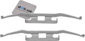 Компоненти дискових гальмівних колодок Компоненти дискових гальмівних колодок