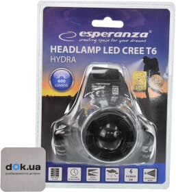 Налобный фонарь ESPERANZA Head Lamp Hydra EOT031