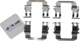 Комплектующие дисковых тормозных колодок Комплектующие дисковых тормозных колодок