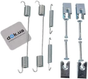 Монтажный комплект барабанных тормозных колодок Монтажный комплект барабанных тормозных колодок