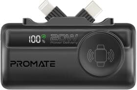 Повербанк Promate PowerUp-Trio Series 5000 mAh 20 Вт
