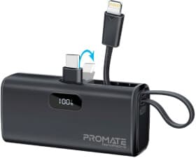 Повербанк Promate Nanopack-5 Series 5000 mAh 20 Вт Повербанк Promate Nanopack-5 Series 5000 mAh 20 Вт