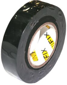 Изолента UNIFIX ETU-25BLACK черный ПВХ 18 мм х 25 м