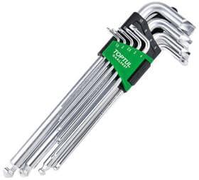 Набір ключів шестигранних Toptul GAAL0927 1,5-10 мм з кулеподібним наконечником 9 шт