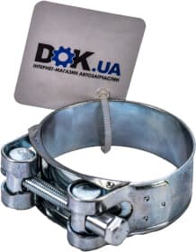 Хомут Дорожная Карта DK5255 гвинтовий 52-55 мм сталь оцинкована W1 1 шт
