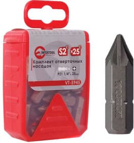 Набор бит Intertool VT-5945 25 шт.