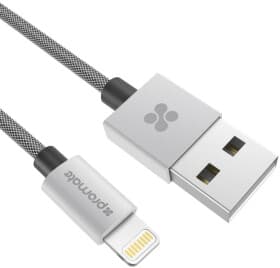 Кабель Promate LINKMATE-LTF2-SILVER USB - Apple Lightning 2 м