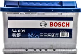 Аккумулятор Bosch 6 CT-74-L S4 Silver 0092S40090