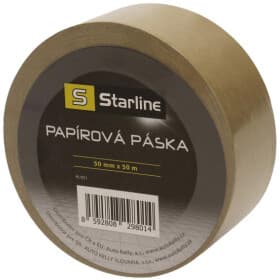 Скотч Starline PL021 на бумажной основе 50 мм Х 50 м