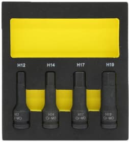 Набір торцевих головок Starline NRF1ET168 1/2" (4 пр.)