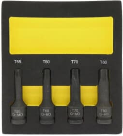 Набір торцевих головок Starline NRF1ET166 1/2" (4 пр.)