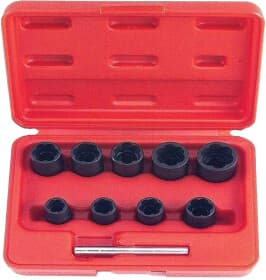 Набор головок-экстракторов Force 910U2 10 шт.