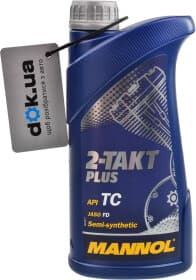 Моторное масло 2T Mannol 2-Takt Plus полусинтетическое