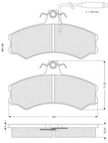 Гальмівні колодки
