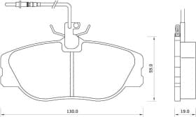 Тормозные колодки