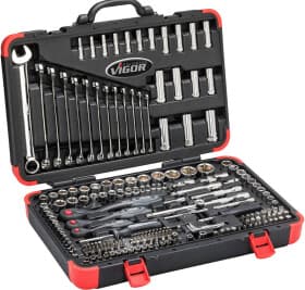 Набор инструментов Vigor V3277N 1/2", 3/8", 1/4" 216 шт.