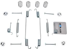 Монтажный комплект барабанных тормозных колодок