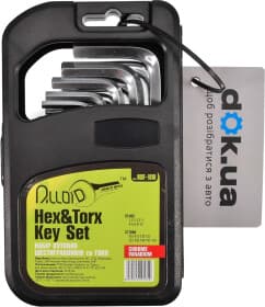 Набор ключей шестигранных Alloid НШТ-1818 1,5-10 мм, T10-T50 18 шт