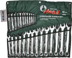 Набор ключей рожково-накидных Hans 16626M 6-32 мм 26 шт