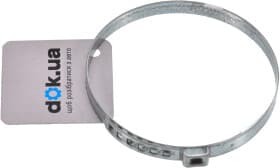 Хомут Impergom 20121 с зажимным замком 73-79 мм 1 шт