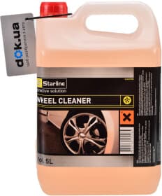 Концентрат очистителя дисков Starline Wheel Cleaner ACST505 5000 мл Концентрат очистителя дисков Starline Wheel Cleaner ACST505 5000 мл