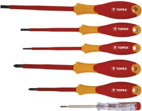 Набор отверток диэлектрических Topex 39D150 6 шт.