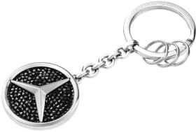 Брелок Mercedes-Benz Saint-Tropez з логотипом сірий + чорний B66952740